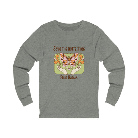 Plant Native Unisex Jersey Long Sleeve