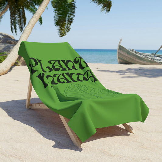 Plant Mama Beach Towel