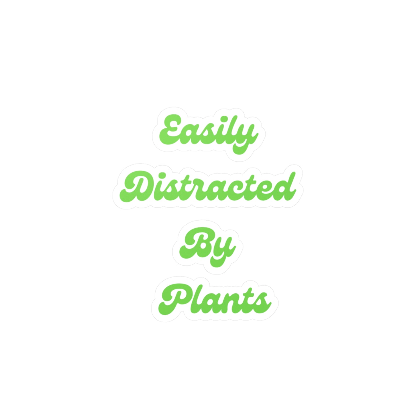 Distracted Vinyl Decals
