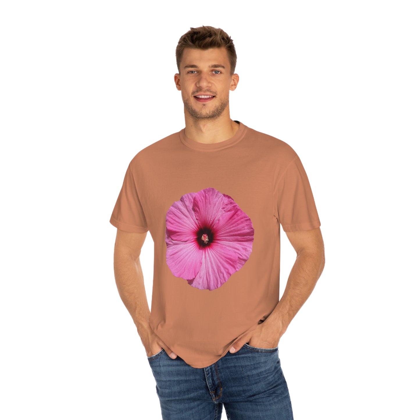 Hibiscus Garment-Dyed T-shirt