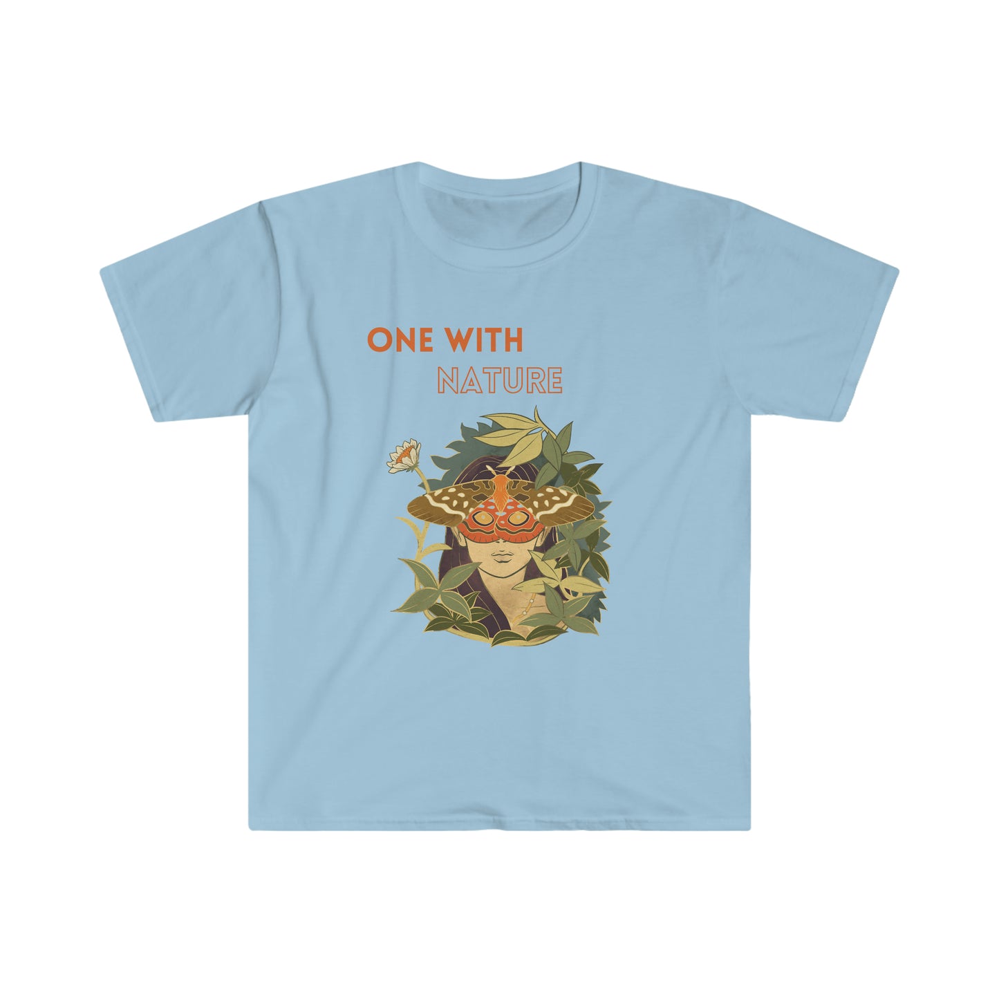 One With Nature Unisex Softstyle T-Shirt