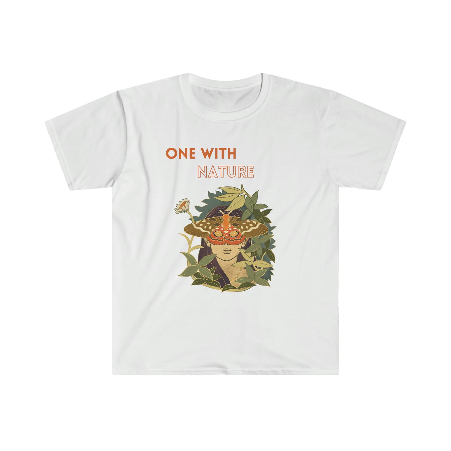 One With Nature Unisex Softstyle T-Shirt