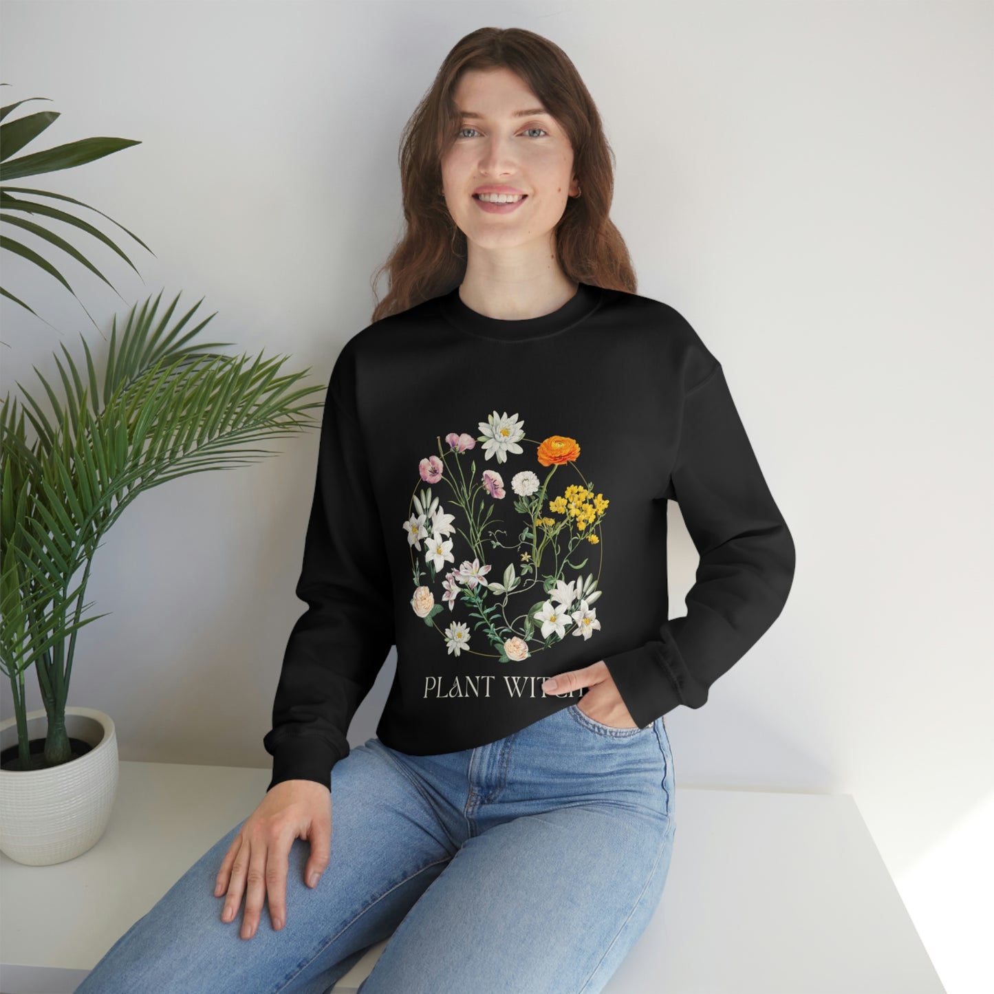 Plant Witch Unisex Crewneck