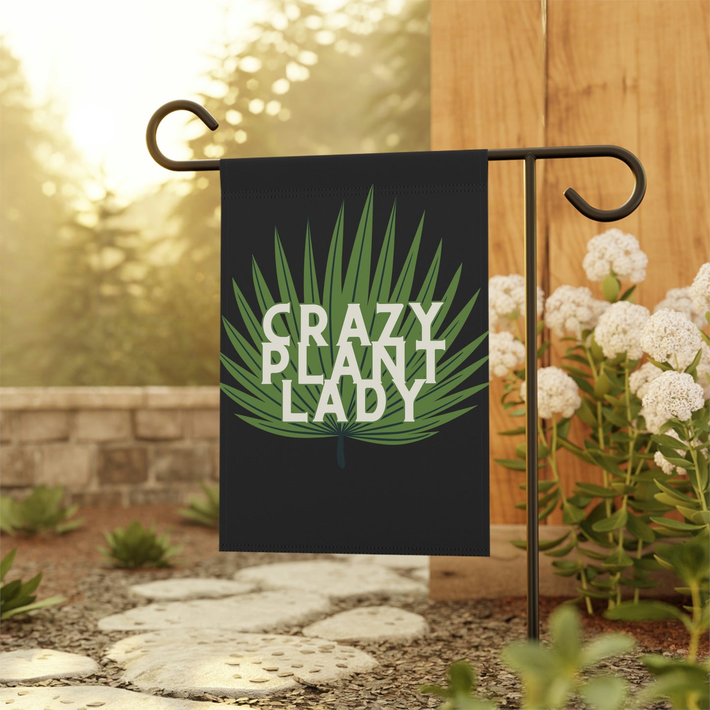 Crazy Plant Lady Garden Banner