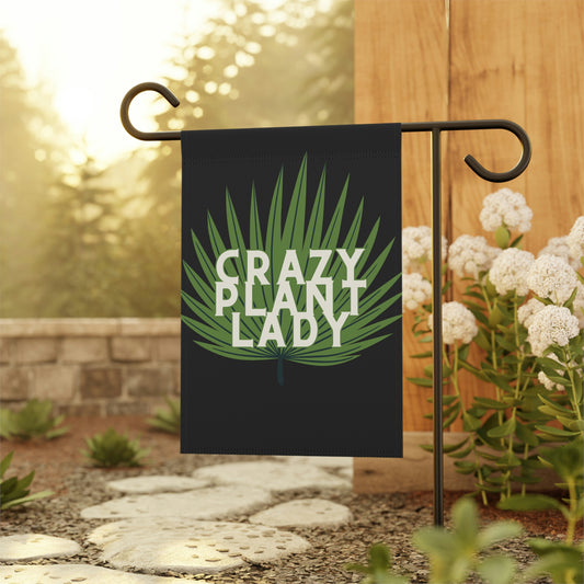 Crazy Plant Lady Garden Banner