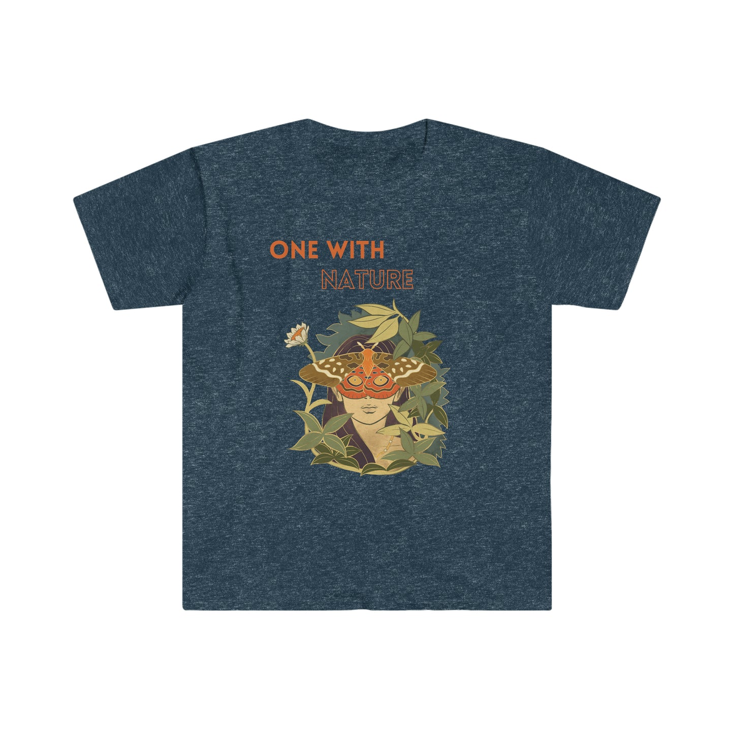 One With Nature Unisex Softstyle T-Shirt