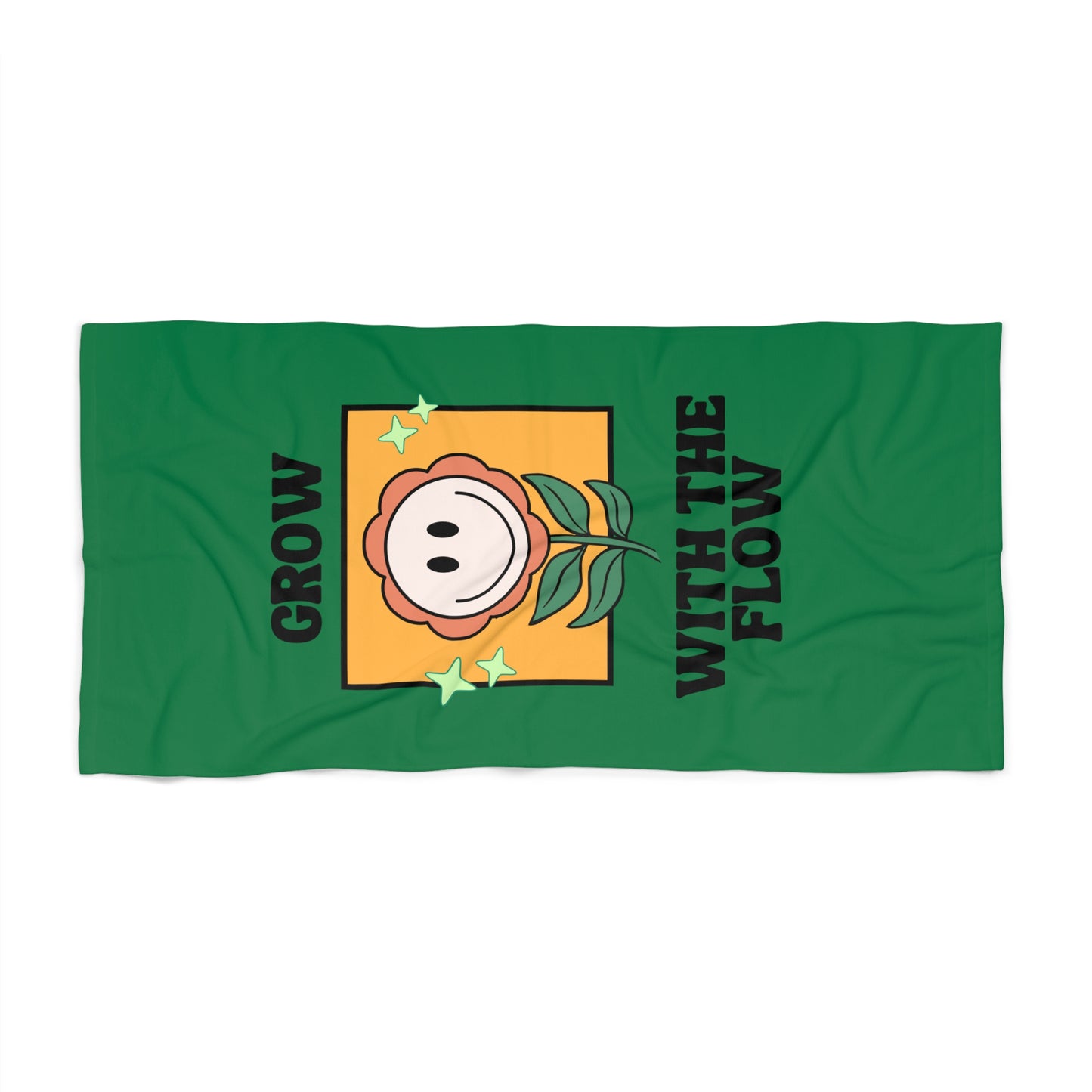 Flow Beach Towel