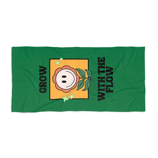 Flow Beach Towel