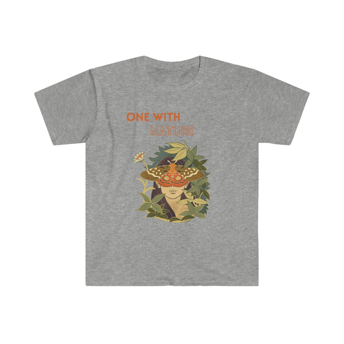 One With Nature Unisex Softstyle T-Shirt