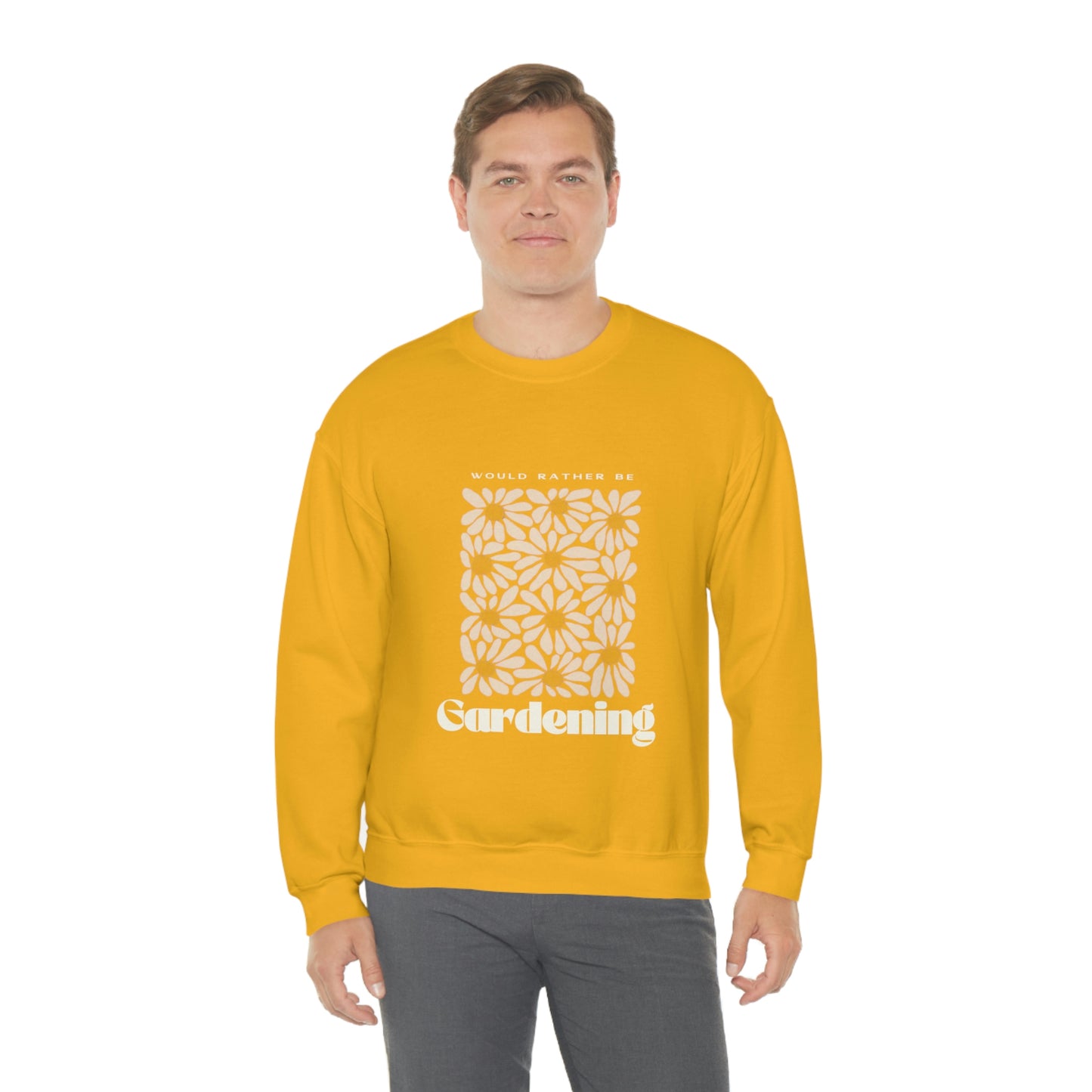 Would Rather Be Gardening Unisex Crewneck