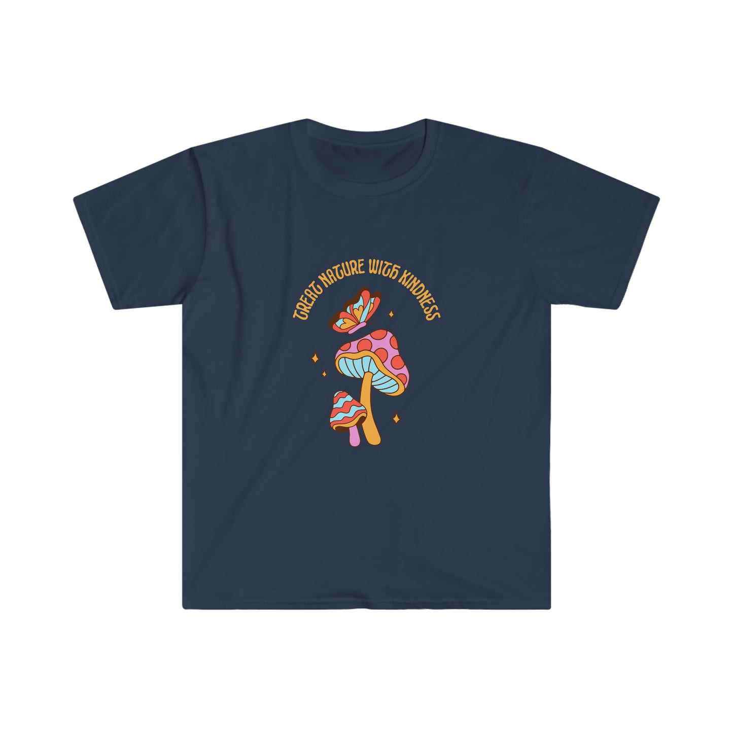 Treat Nature With Kindness Unisex Softstyle T-Shirt