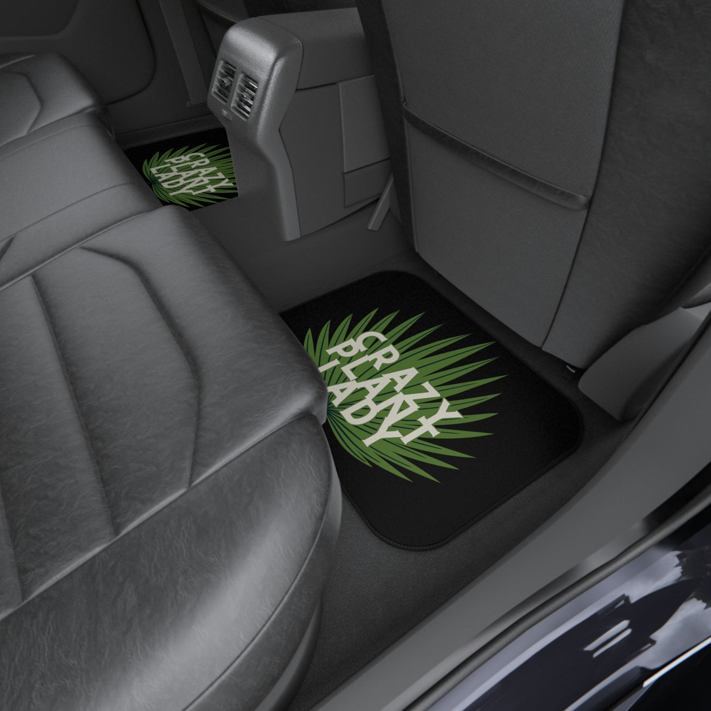 Crazy Plant Lady Car Mats (2x Rear)