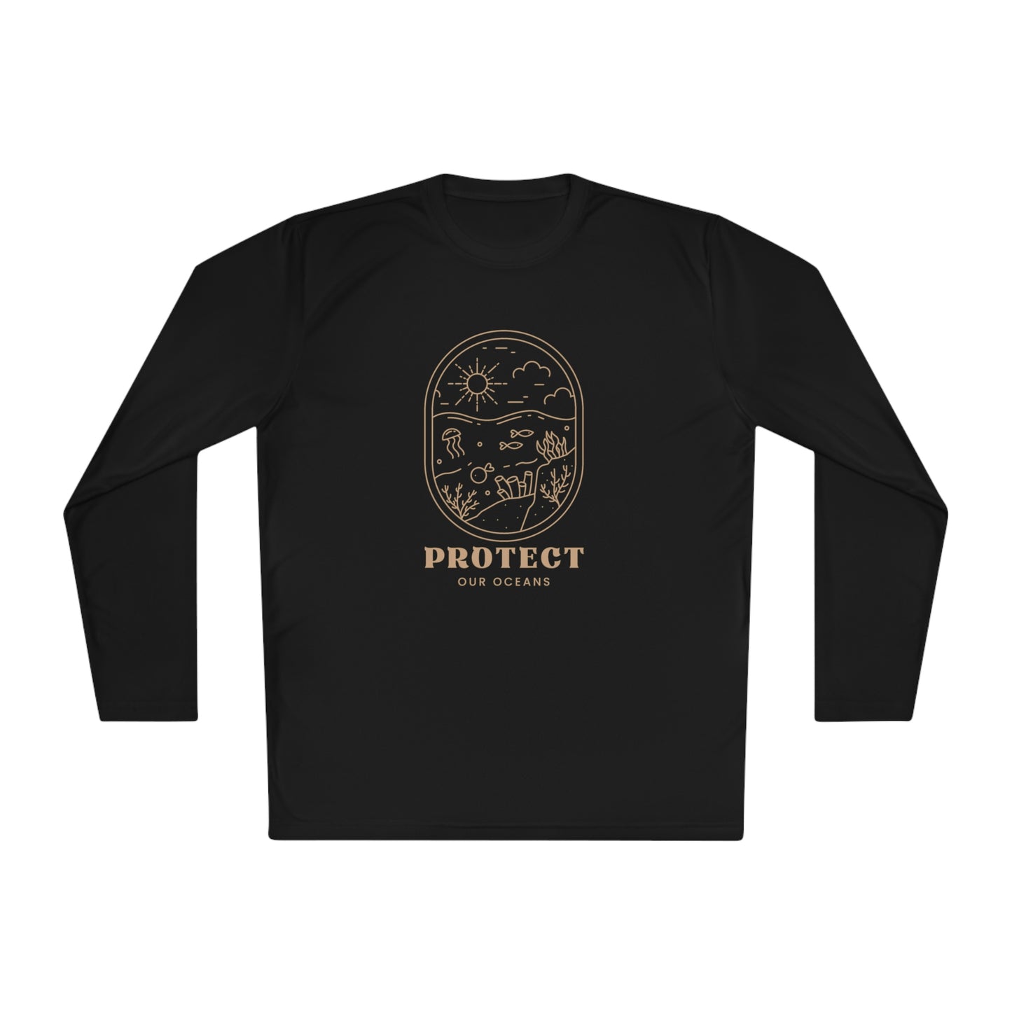 Protect Our Oceans Unisex Lightweight Long Sleeve
