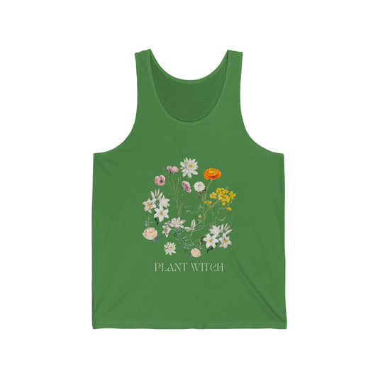 Plant Witch Unisex Jersey Tank