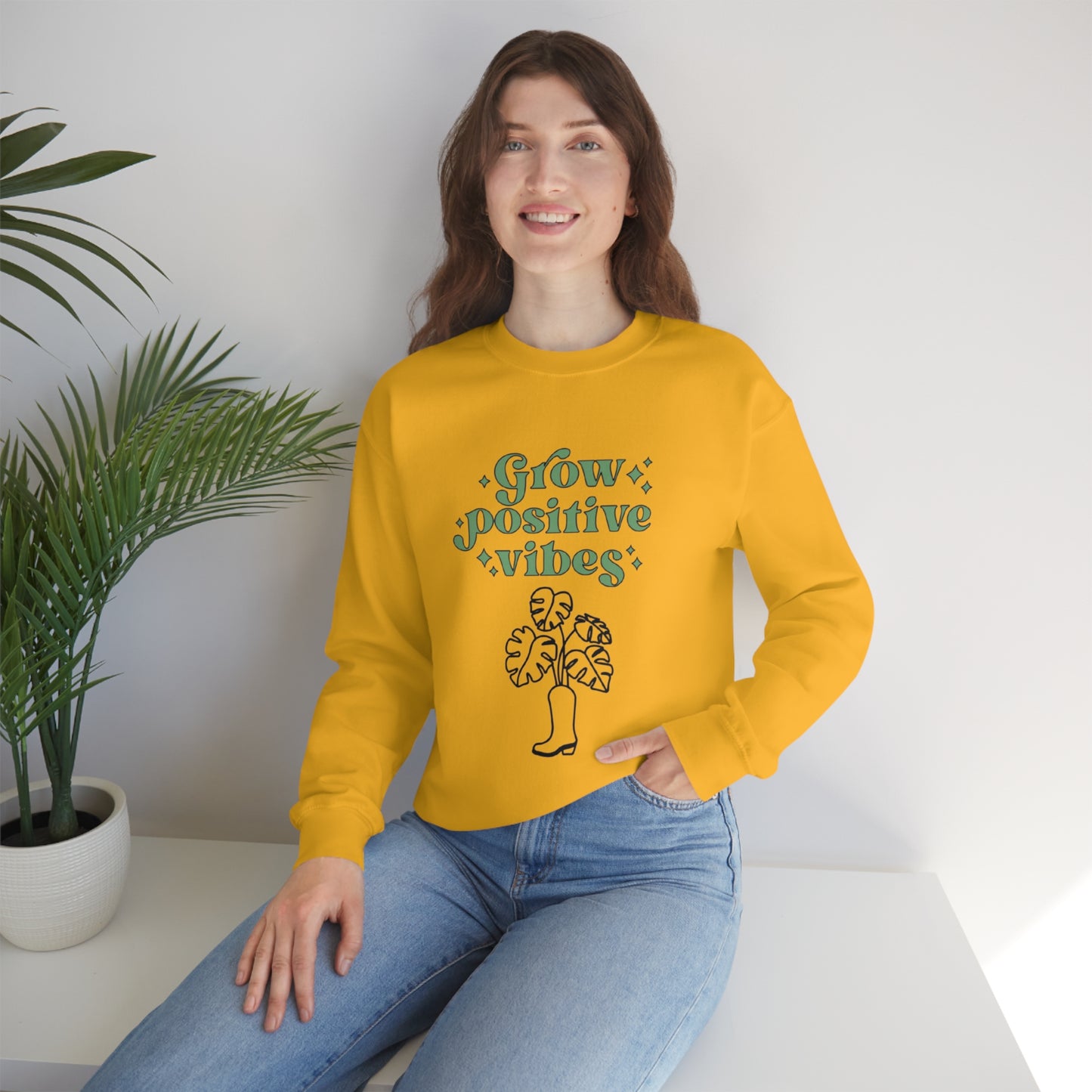 Grow Positive Unisex Crewneck
