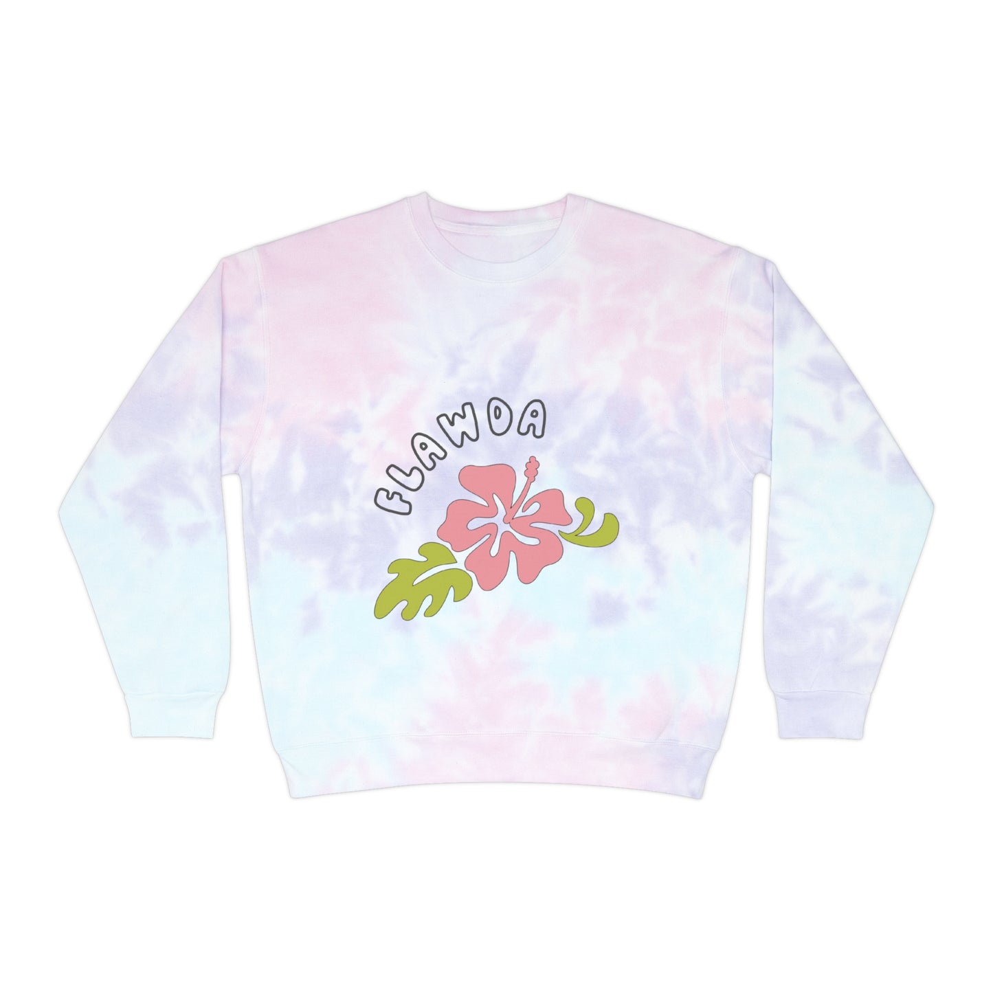 Flawda Unisex Tie-Dye Crewneck
