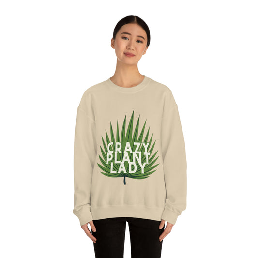 Crazy Plant Lady Unisex Crewneck