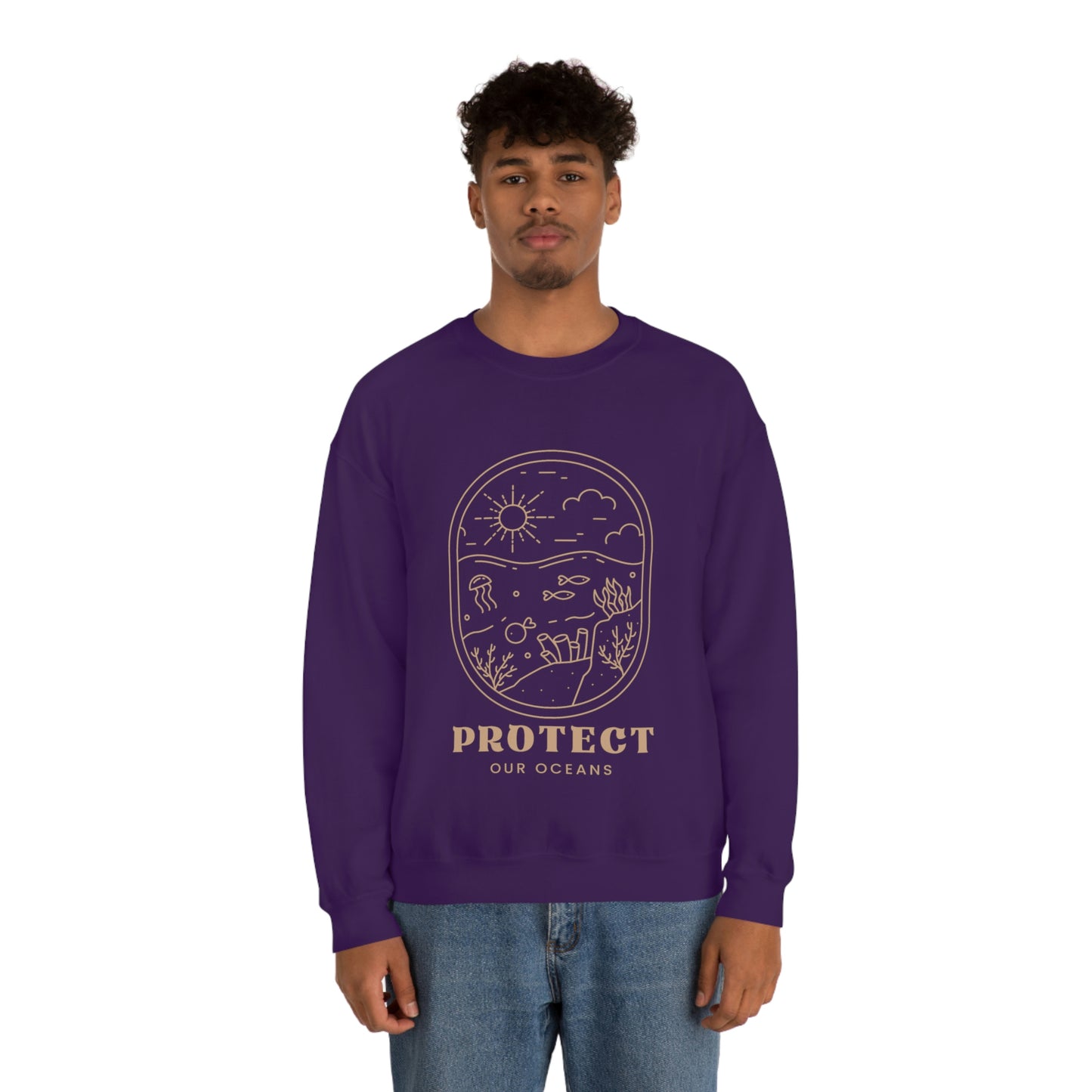Protect Our Oceans Unisex Crewneck