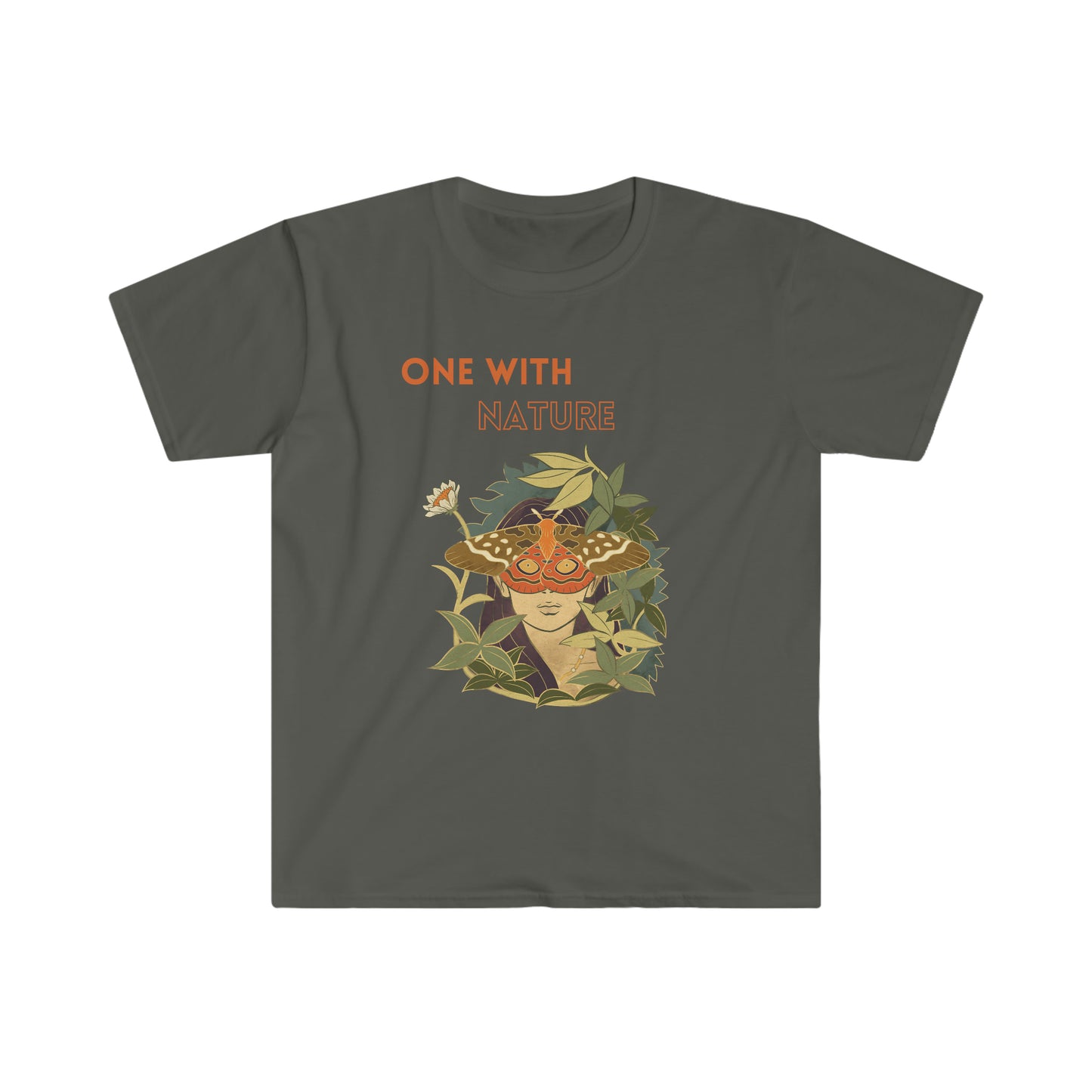 One With Nature Unisex Softstyle T-Shirt