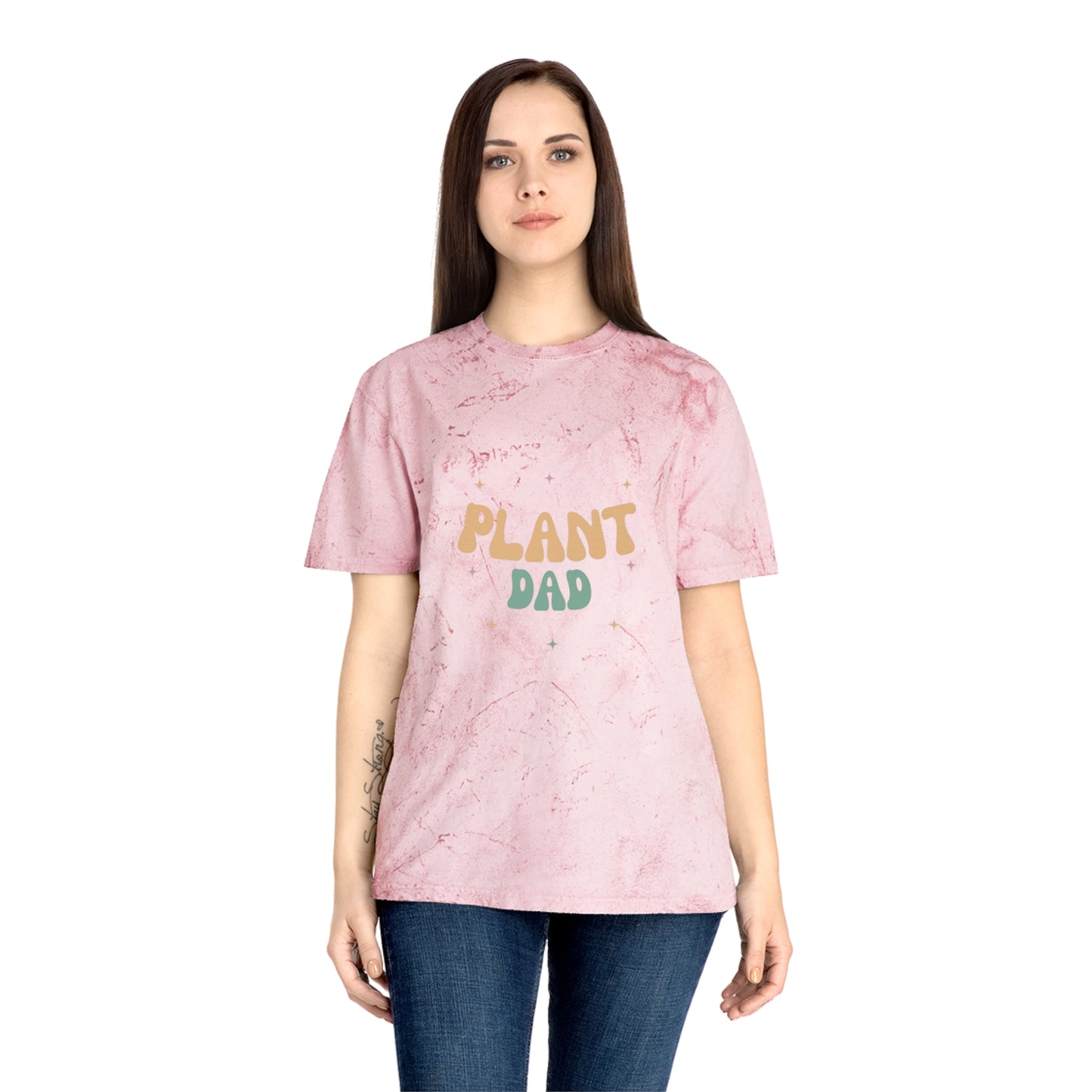 Plant Dad Unisex Color Blast T-Shirt