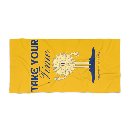 Growing Isn't Easy Beach Towel