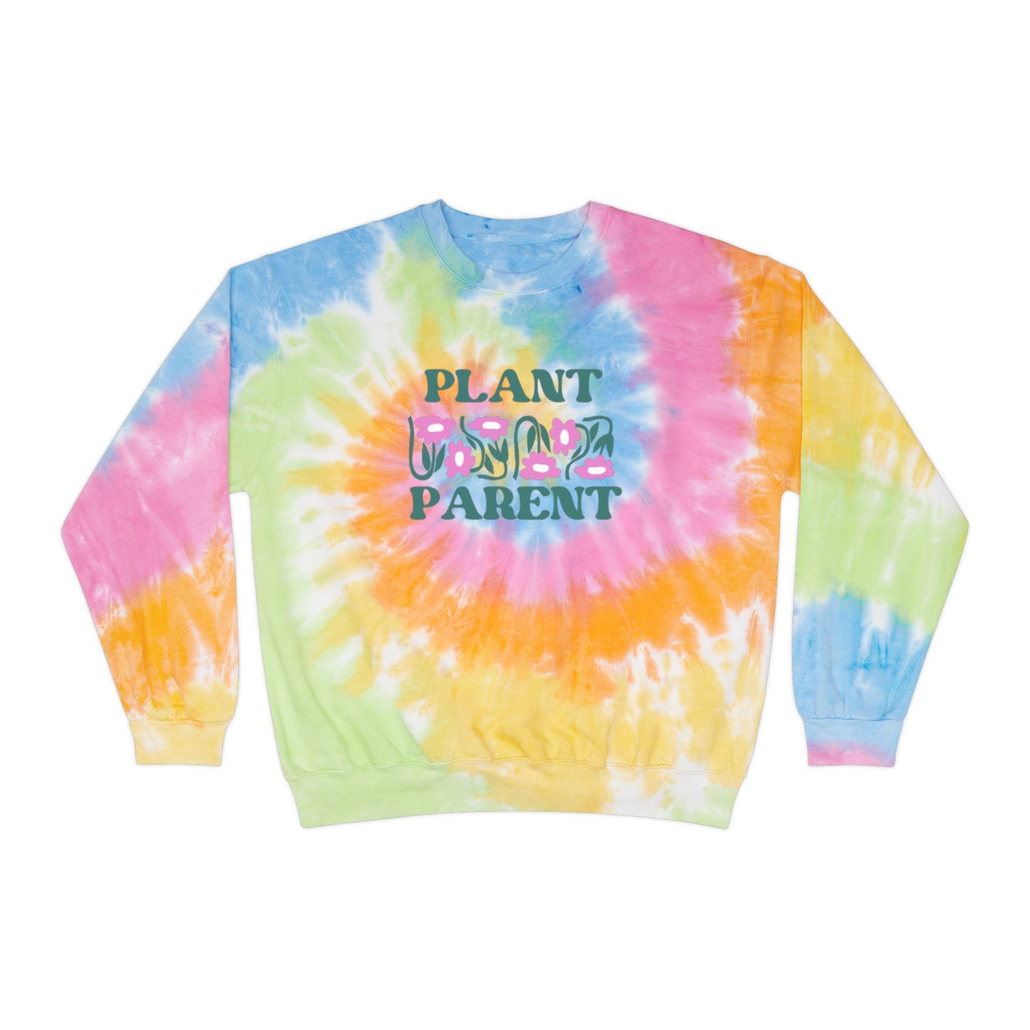 Plant Parent Tie-Dye Crewneck