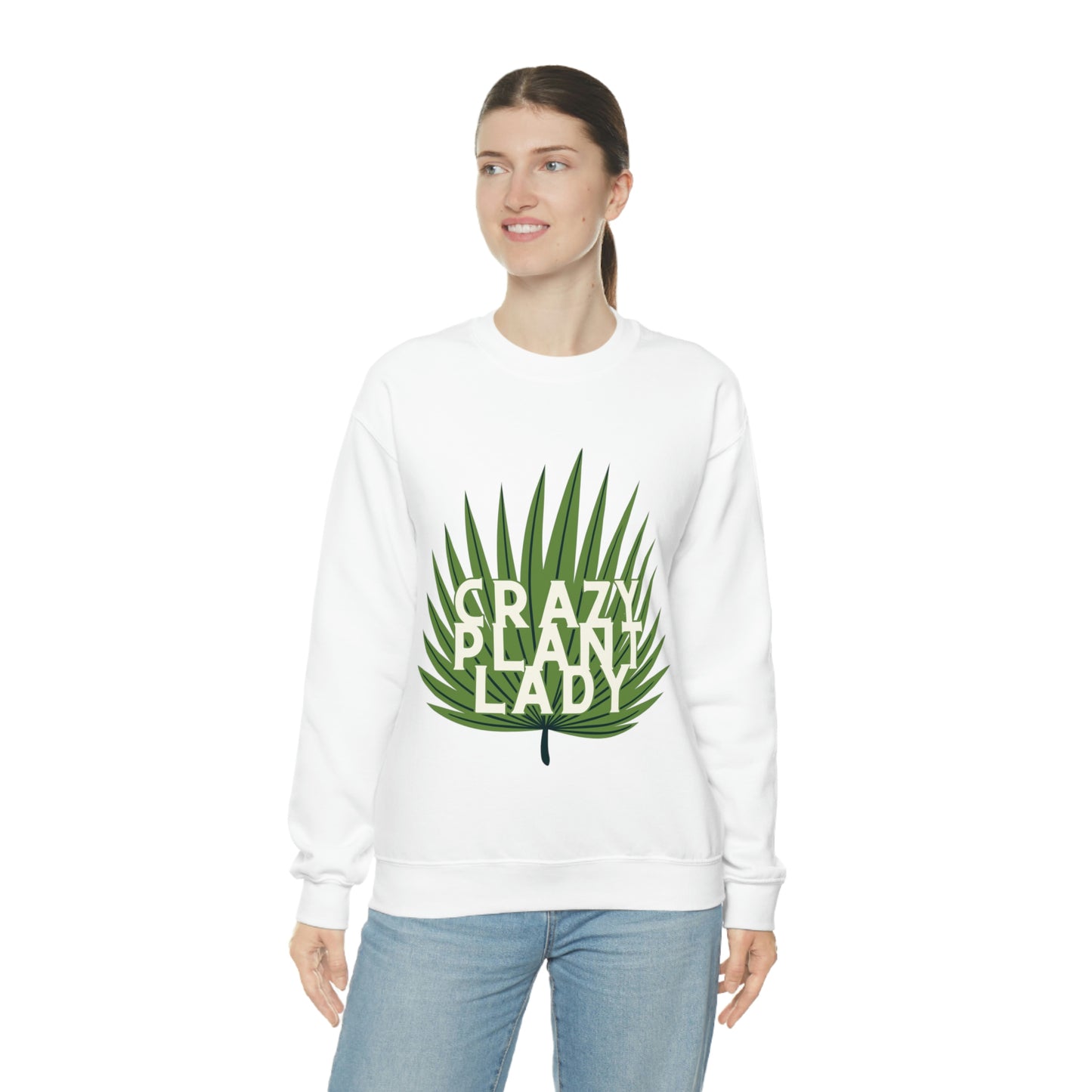Crazy Plant Lady Unisex Crewneck