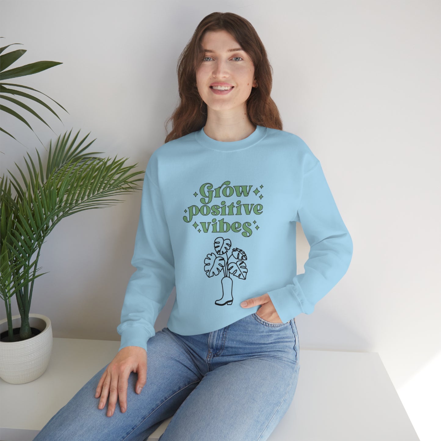 Grow Positive Unisex Crewneck