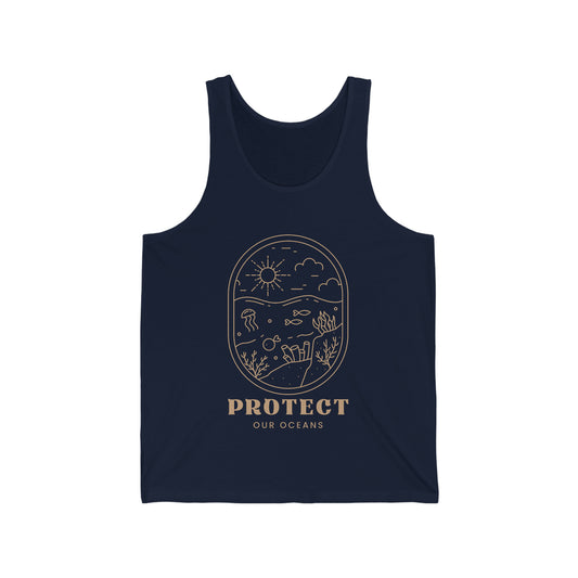 Protect Our Oceans Unisex Tank