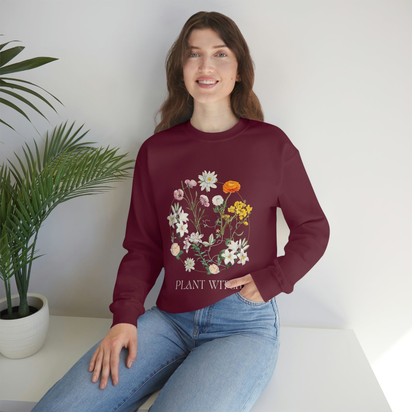 Plant Witch Unisex Crewneck
