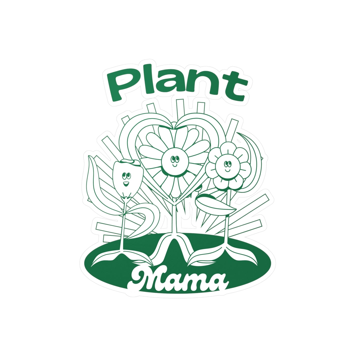 Plant Mama Vinyl Decals