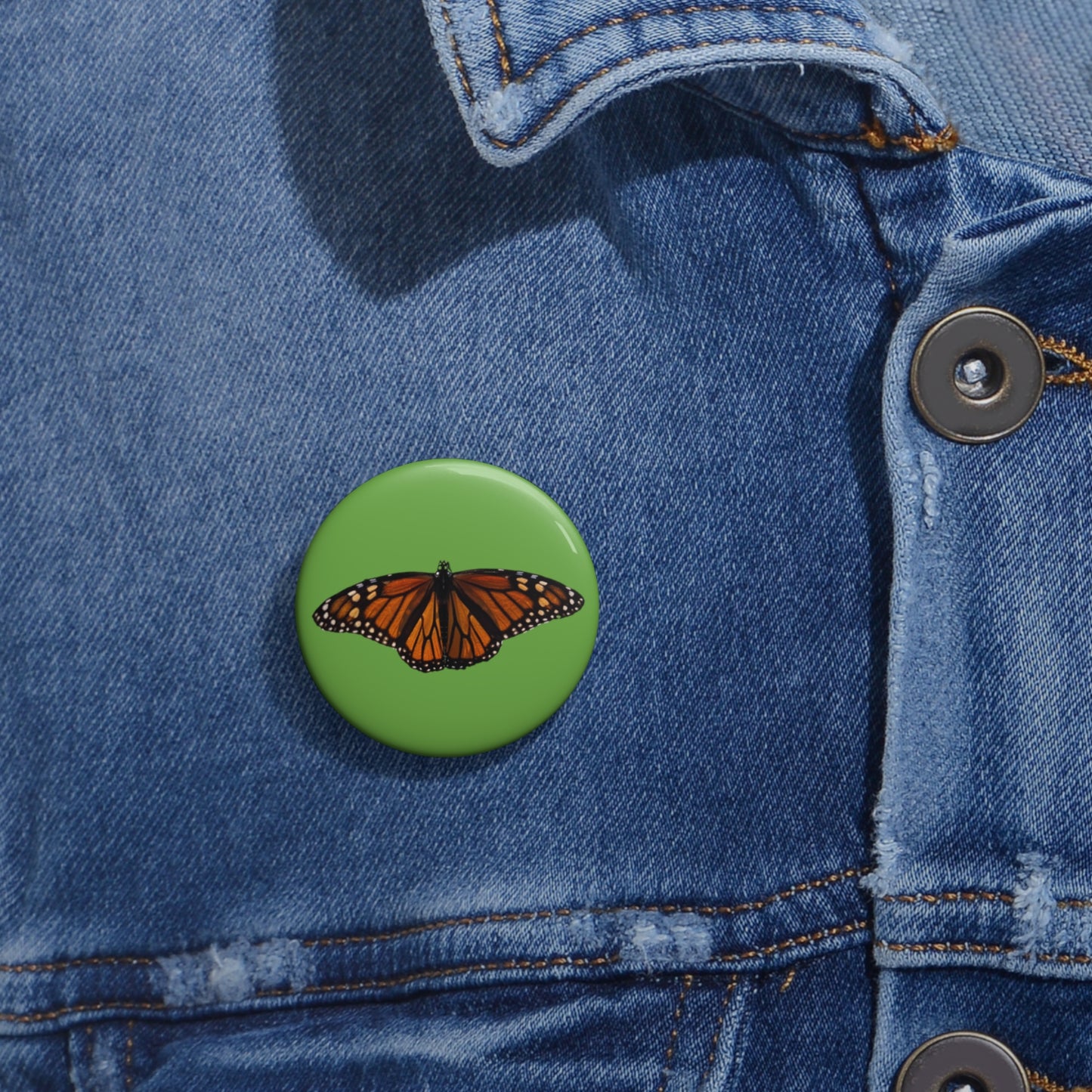 Monarch Pin Buttons