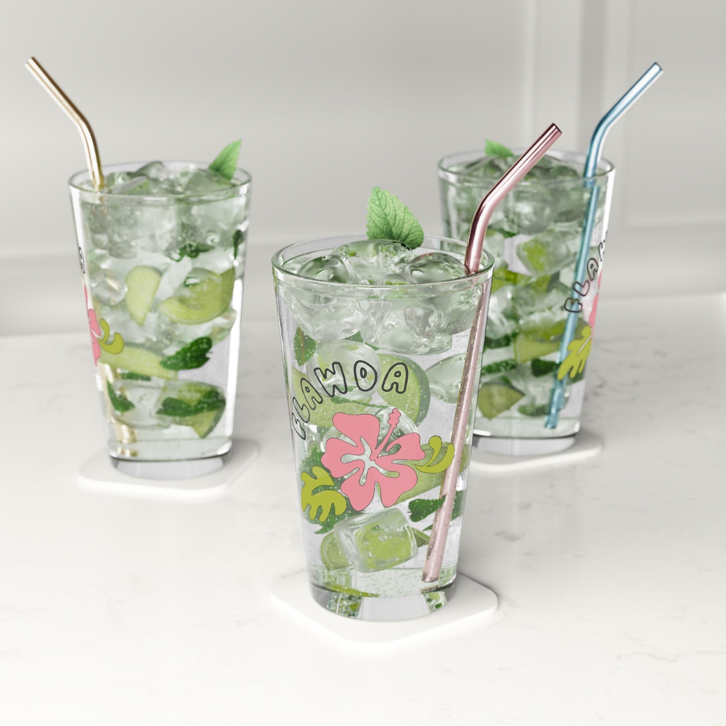 Flawda Pint Glass