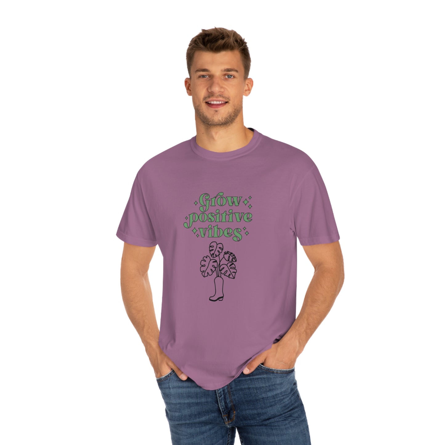 Grow Positive Garment-Dyed T-shirt