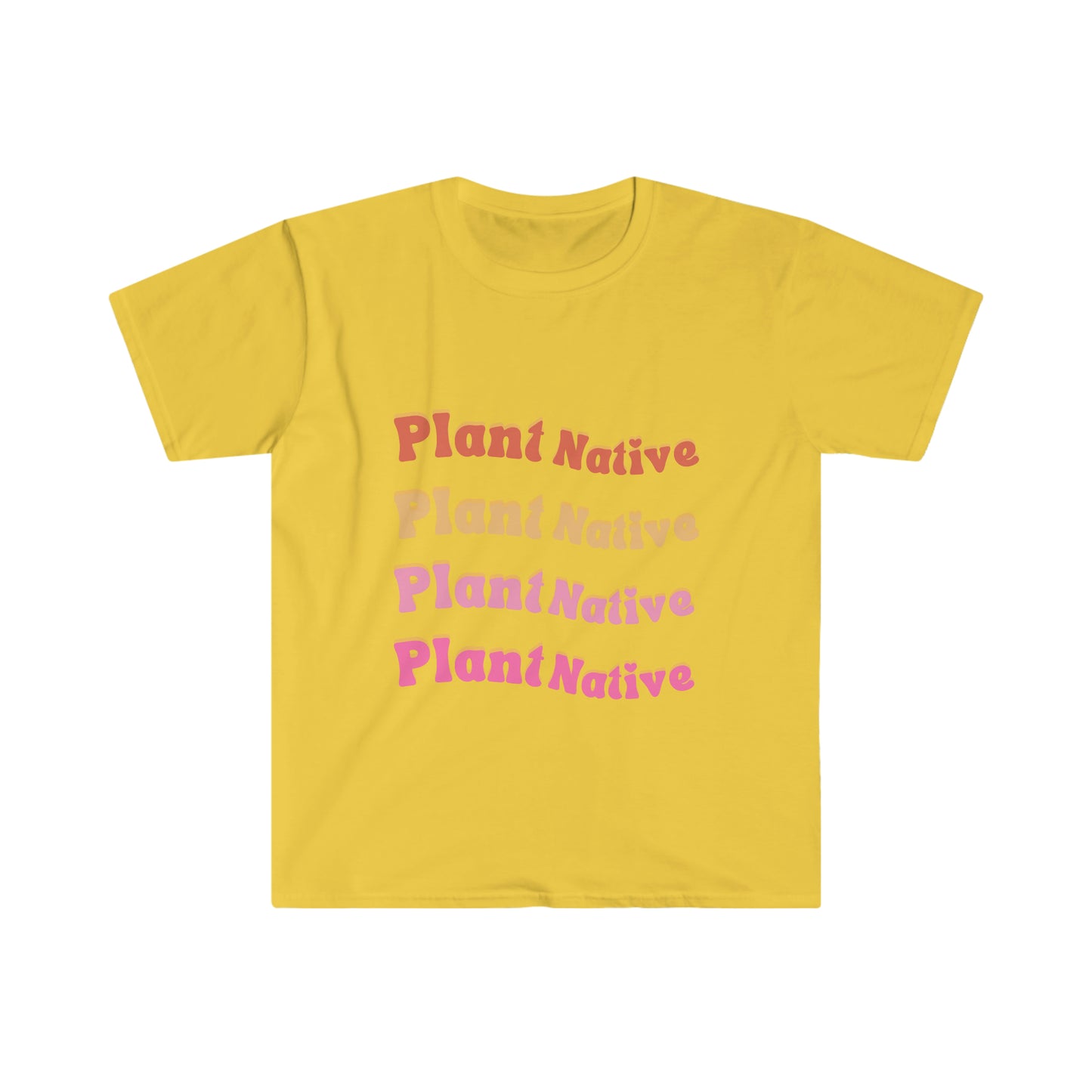 Plant Native Unisex Softstyle T-Shirt