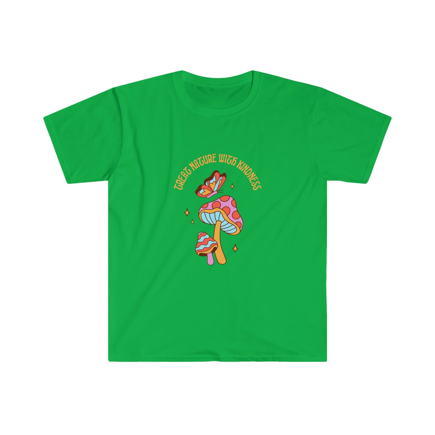Treat Nature With Kindness Unisex Softstyle T-Shirt