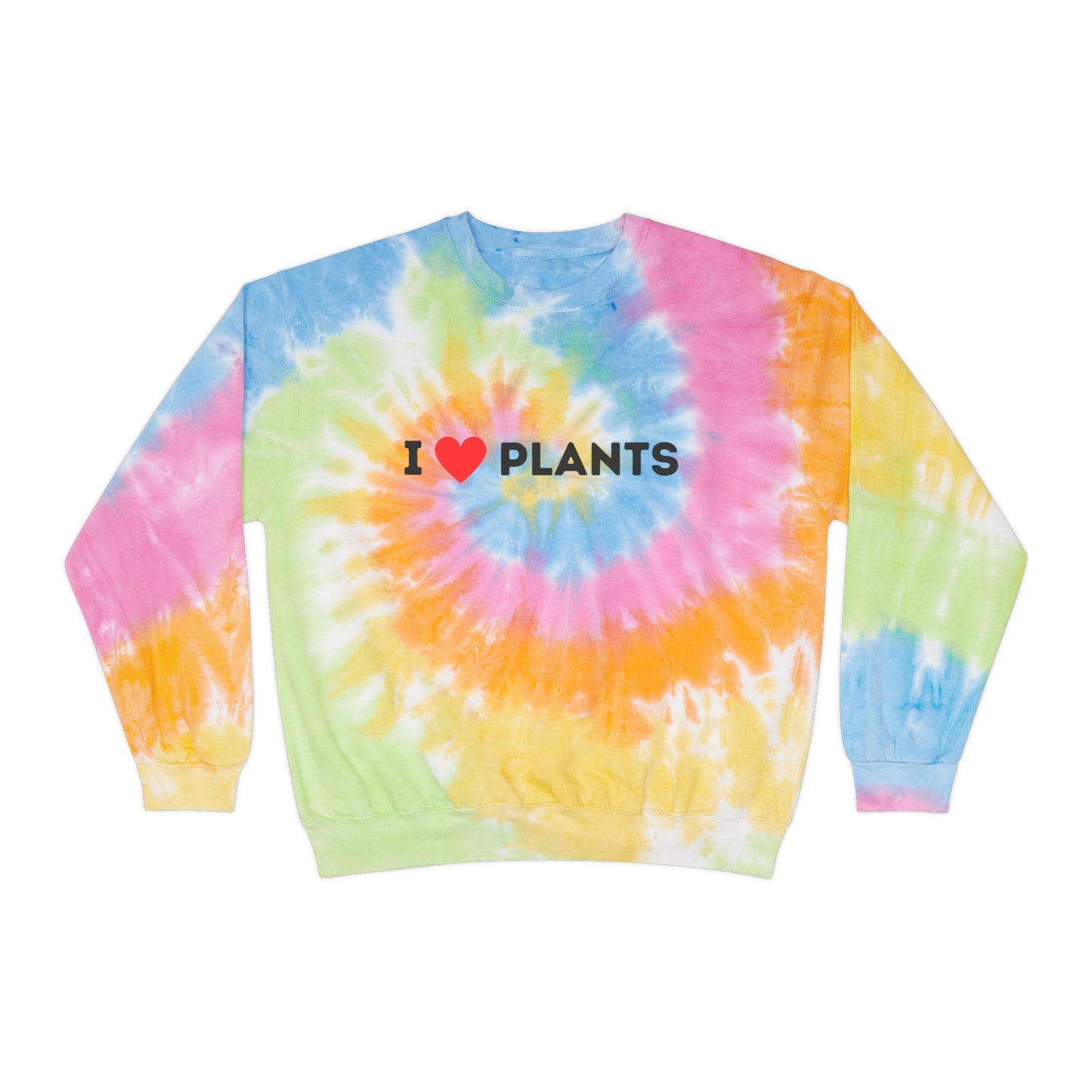 Love Plants Tie-Dye Crewneck