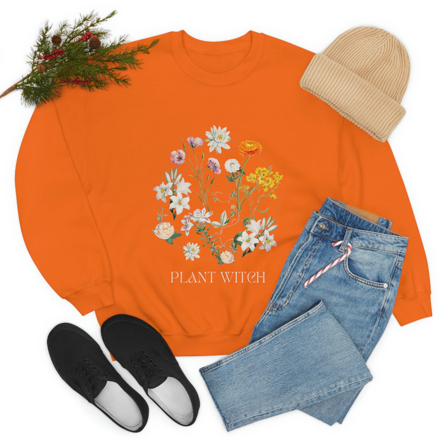 Plant Witch Unisex Crewneck