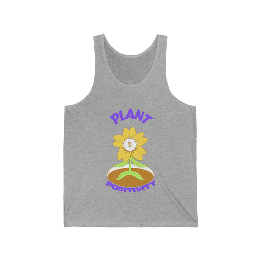 Plant Positivity Unisex Jersey Tank