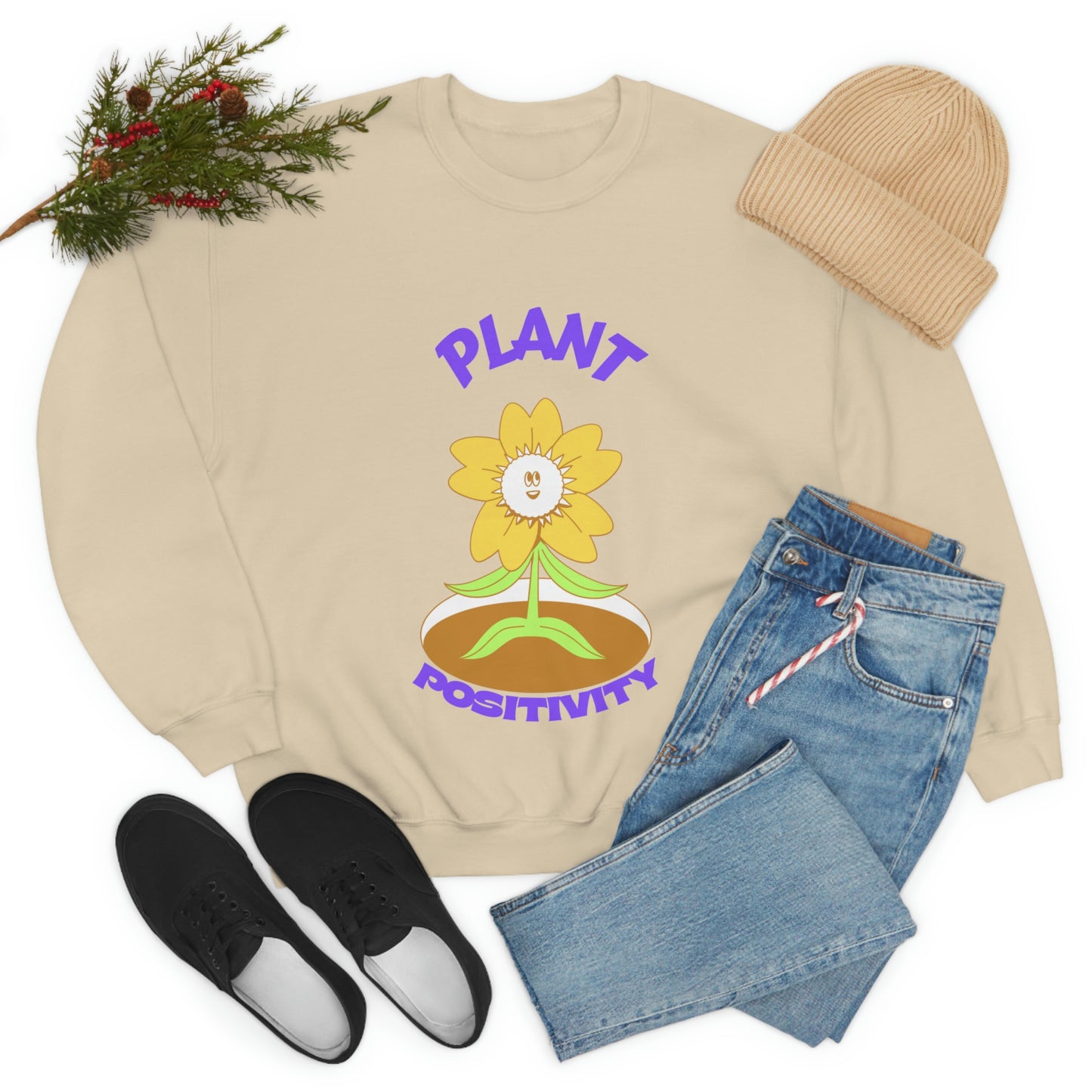 Plant Positivity Unisex Crewneck