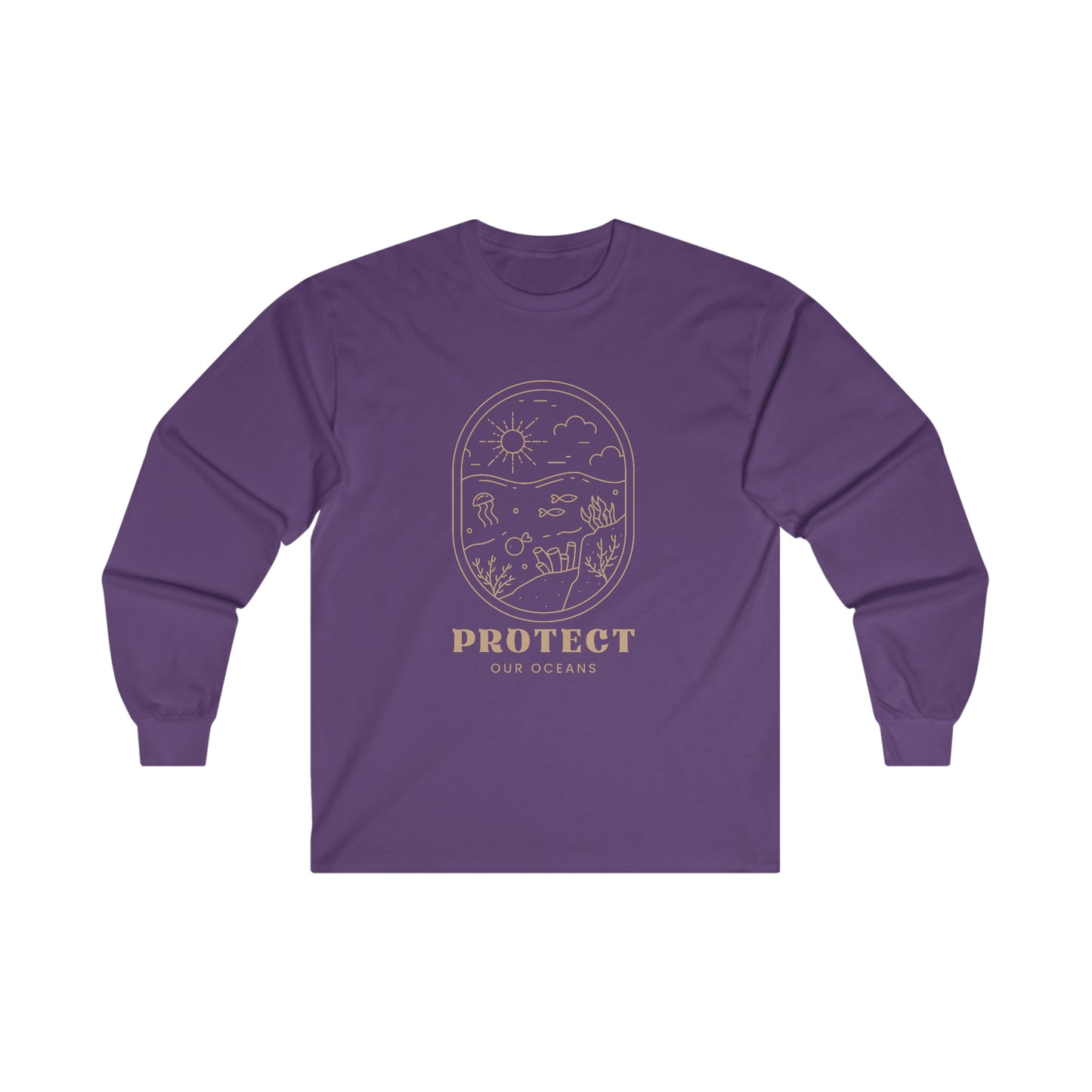 Protect Our Oceans Cotton Long Sleeve