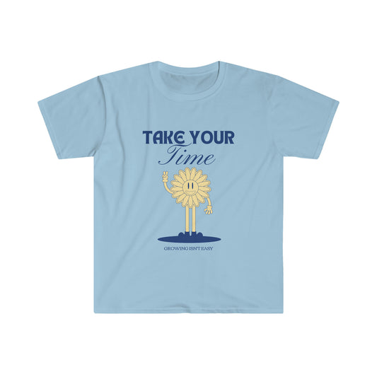 Growing Isn't Easy Unisex Softstyle T-Shirt