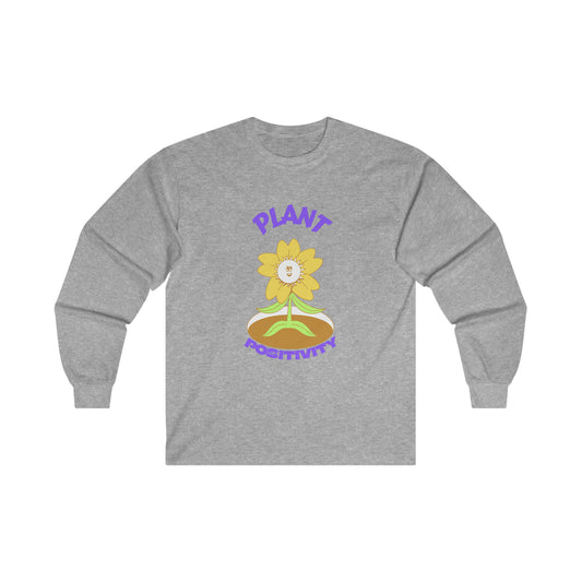 Plant Positivity Cotton Long Sleeve