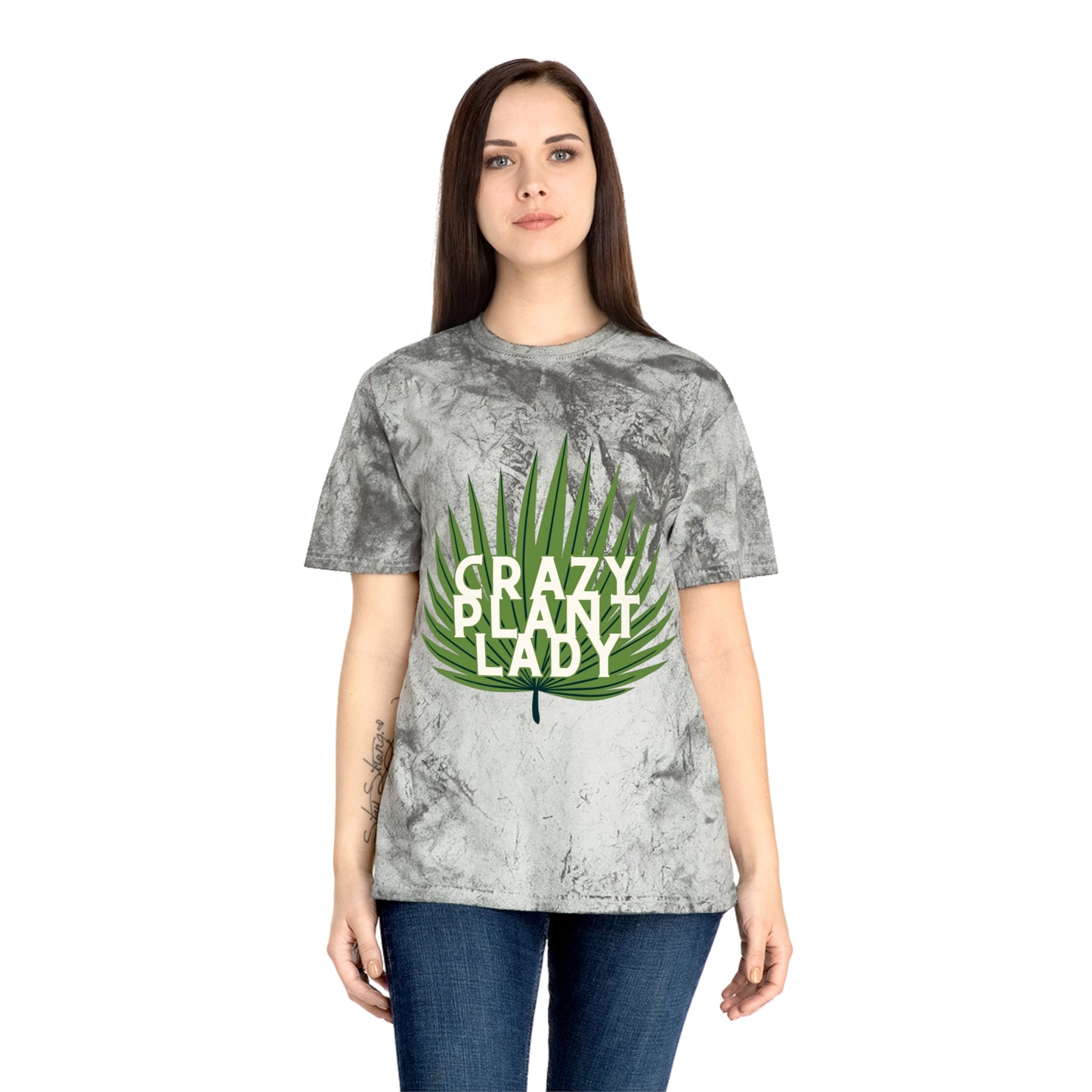 Crazy Plant Lady Color Blast T-Shirt