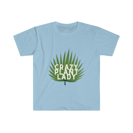 Crazy Plant Lady Unisex Softstyle T-Shirt