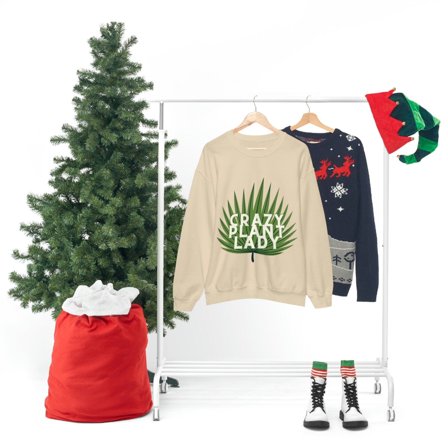 Crazy Plant Lady Unisex Crewneck