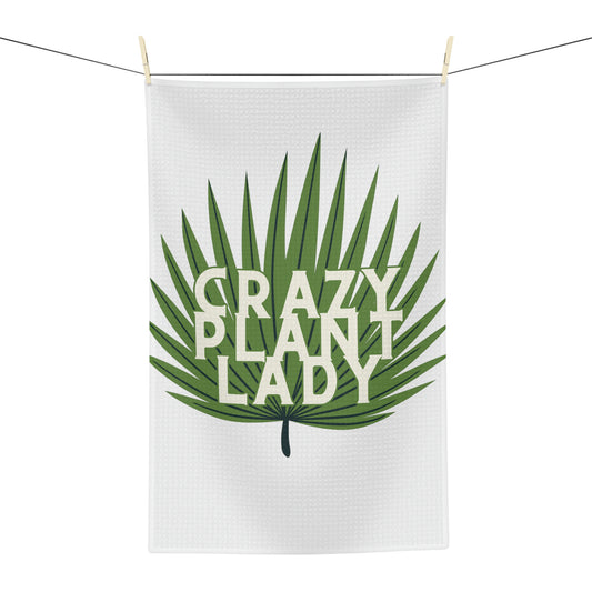 Crazy Plant Lady Tea Towel