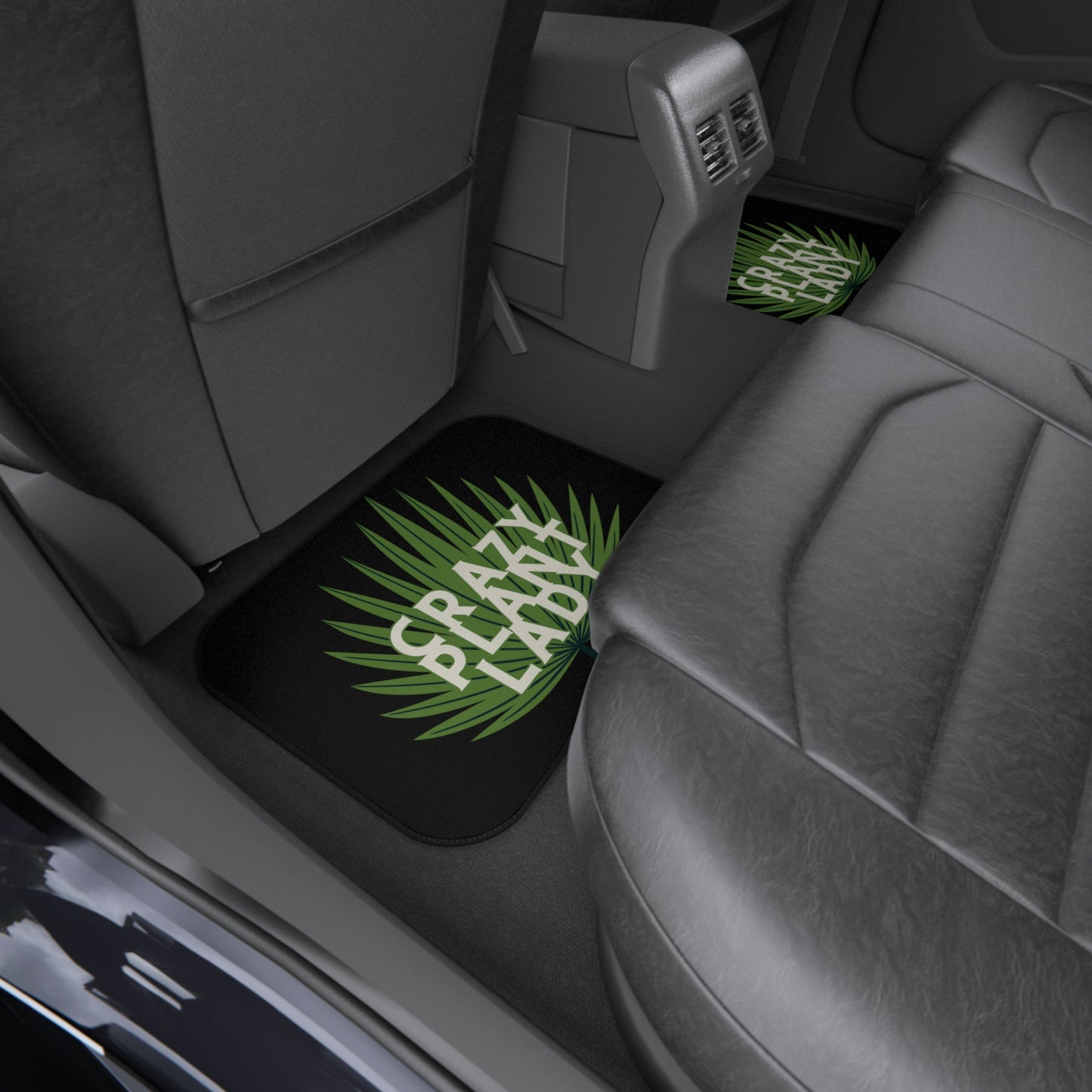 Crazy Plant Lady Car Mats (2x Rear)