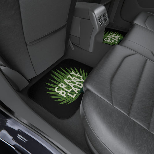 Crazy Plant Lady Car Mats (2x Rear)