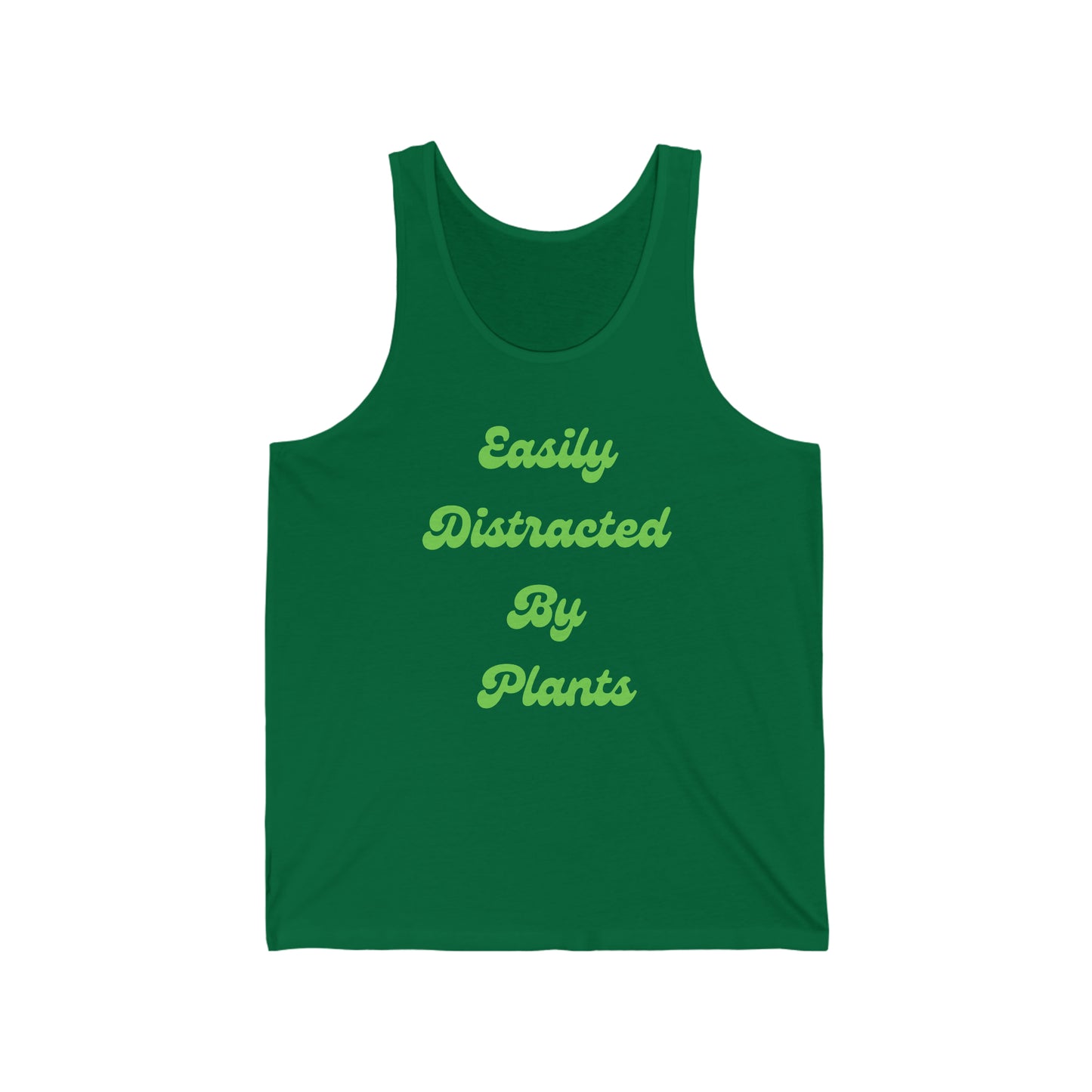 Distracted Unisex Jersey Tank
